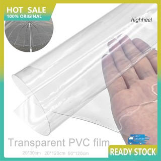 Tấm Nhựa Pvc Trong Suốt Dùng Lót Bàn/ Làm Cây Dù/ Phụ Kiện Thủ Công Độc Đáo