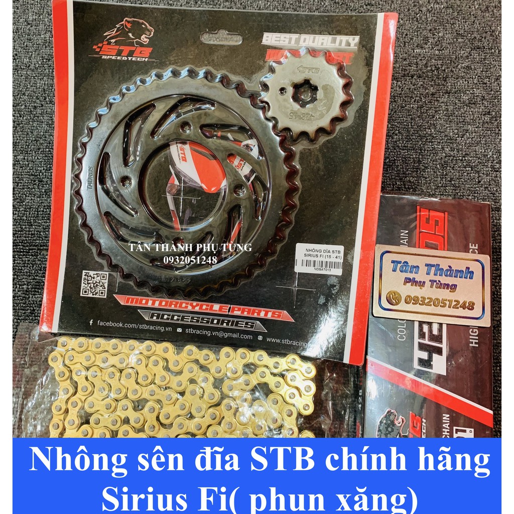 Nhông sên đĩa STB chính hãng Sirius Fi