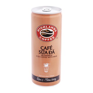 Thùng Cafe Sữa Highland lon (185ml/235ml) x 24 lon