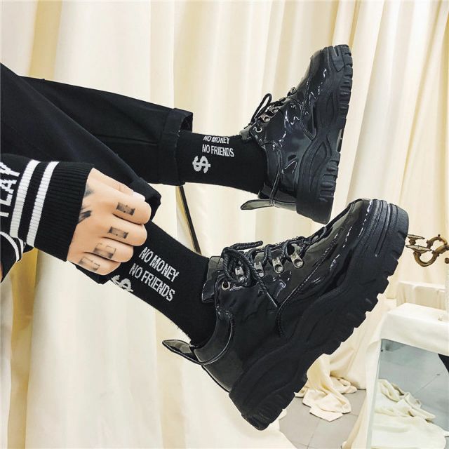 Giày nam da bóng đế cao siêu đẹp