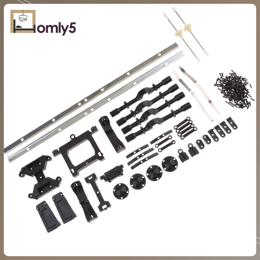 RC Bộ Khung Cho Xe Tải Quân Đội Điều Khiển Từ Xa Wpl 1 / 16 6wd