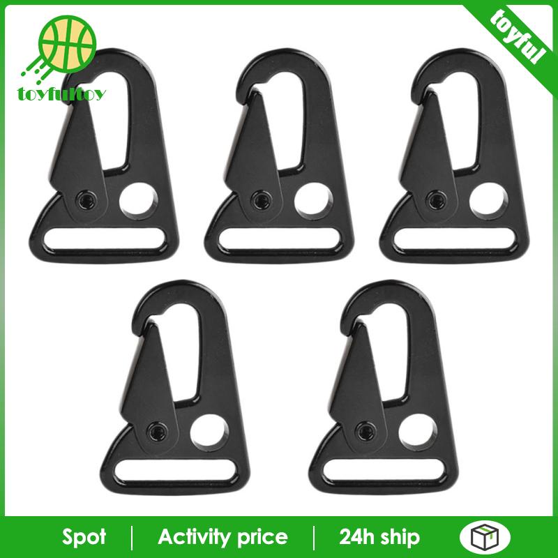 Set 5 Móc Kẹp Miệng Rộng Gắn Balo / Túi Xách Tiện Dụng