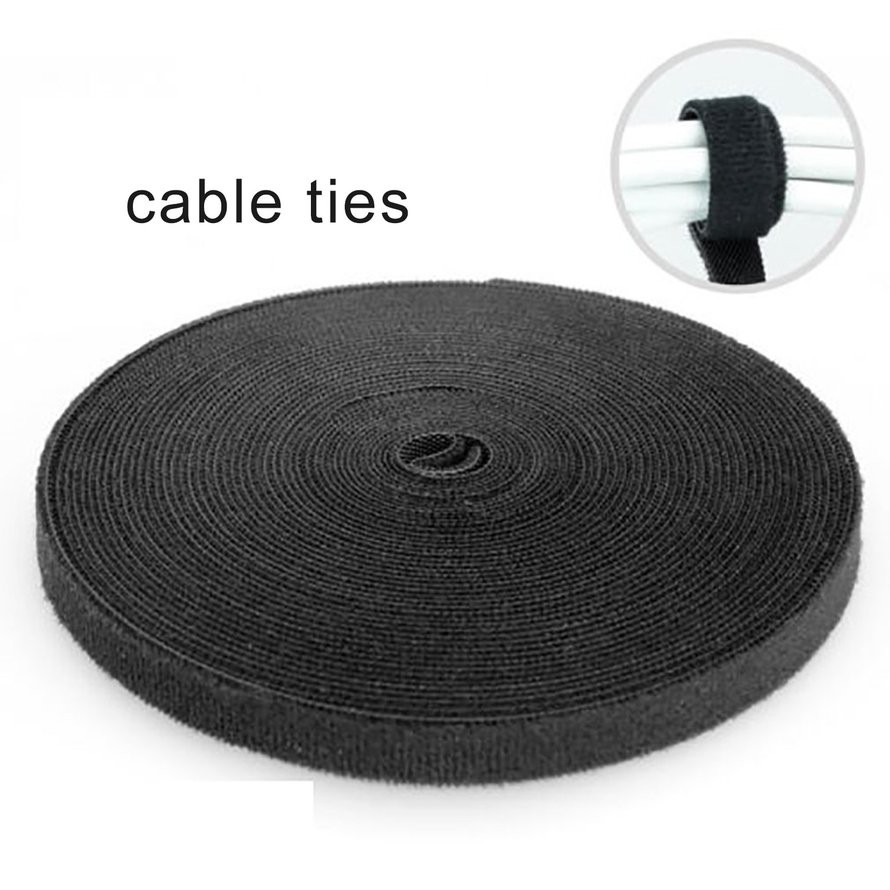 Dây Khóa Dán Rộng 10Mm Cố Định Dây Cáp