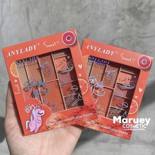 Phấn mắt Anylady Sweet 10 ô