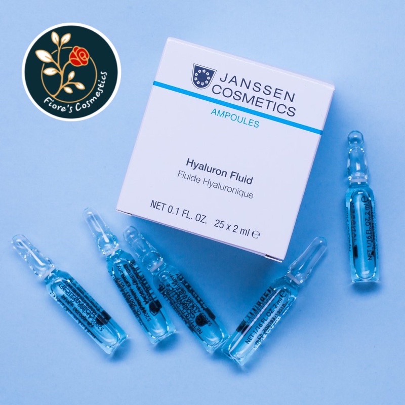 Serum HA cấp nước Janssen Hyaluron Fluid Ampoules