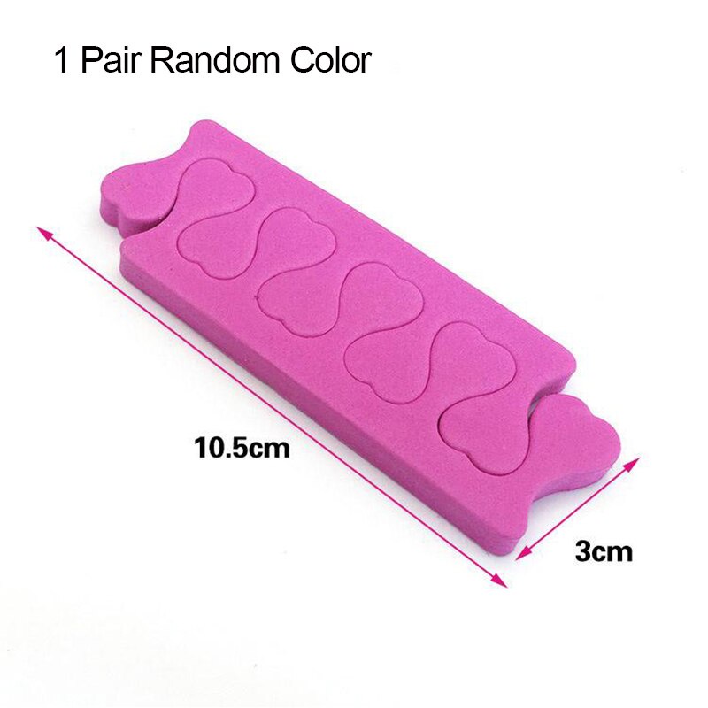 Dụng cụ tách ngón chân bằng xốp cotton mềm chuyên nghiệp chất lượng cao