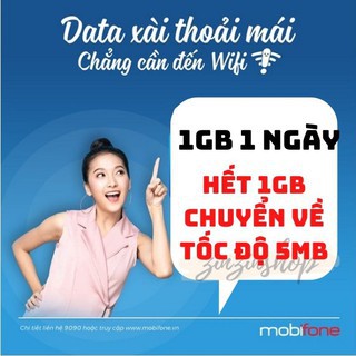 SIM 4G MOBIFONE DTHN - KHÔNG GIỚI HẠN DATA VÀO MẠNG TỐC ĐỘ CAO CHỈ 50K/THÁNG