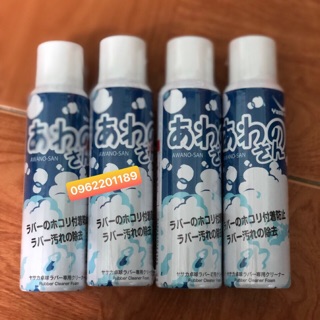 NƯỚC RỬA MẶT VỢT BÓNG BÀN DẠNG BỌT  YASAKA JAPAN-RUBBER CLEANER FOAM