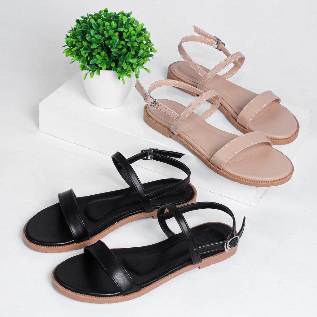 LiB - Giày Sandal Nữ Thời Trang Đế Bệt S501