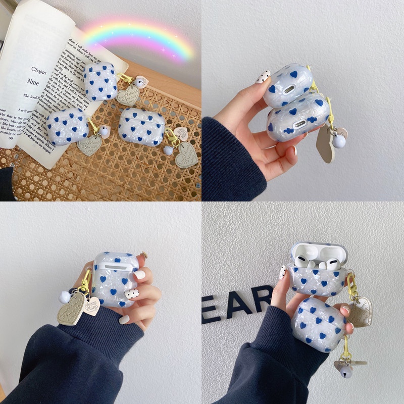 Vỏ Bảo Vệ Hộp Sạc Tai Nghe AirPods 1/2/3/ Pro Chất Liệu Silicon Họa Tiết Hoạt Hình Phong Cách Hàn Quốc Dễ Thương