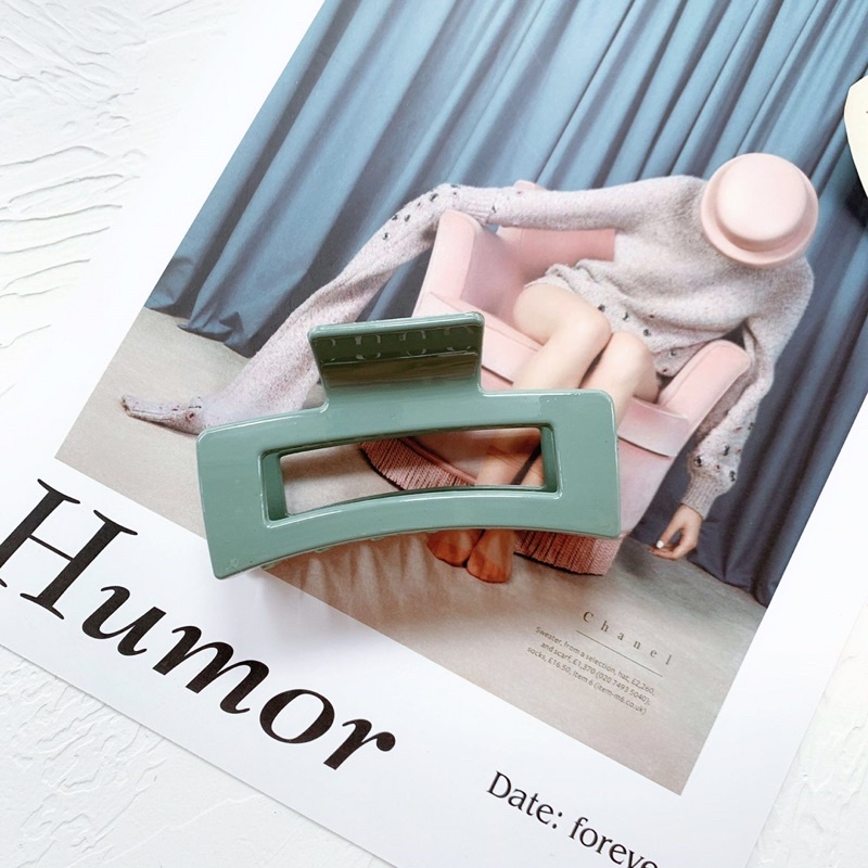 Kẹp tóc càng cua nhựa phong Hàn Quốc