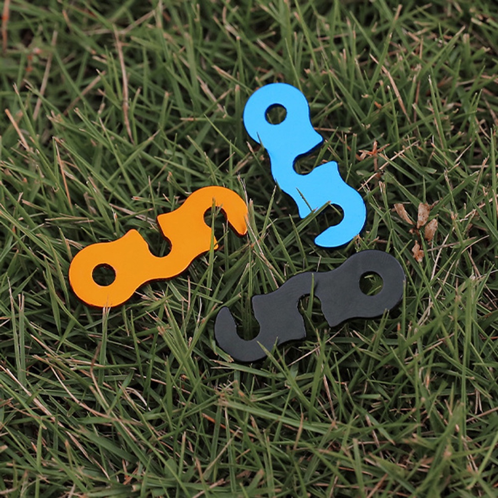 Set 10 Móc Khóa Dây Lều Chữ S Tiện Lợi