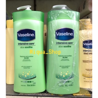 Dưỡng thể Vaseline Intensive Care Aloe Soothe 725ml Của Mỹ