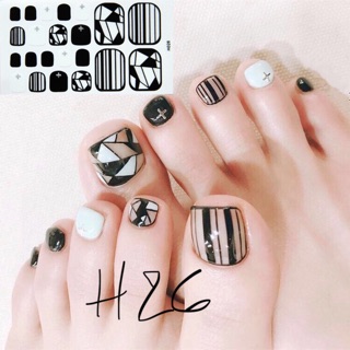 Nail wraps (dán móng chân) P1 (Hàng Mới)
