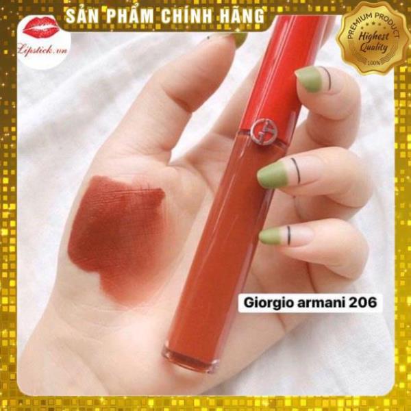 Son Kem Giorgio Armani Lip Maestro 206 Cedar Đỏ Đất | BigBuy360 - bigbuy360.vn