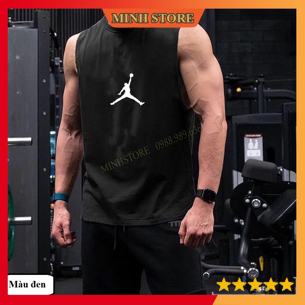 Áo Ba Lỗ Nam Lưới Thông Hơi sát nách mặc tập gym ở nhà Áo 3 lỗ nam thể thao siêu mát mùa hè MINHSTORE66