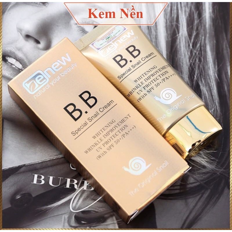 Kem nền BB lâu trôi special snail cream