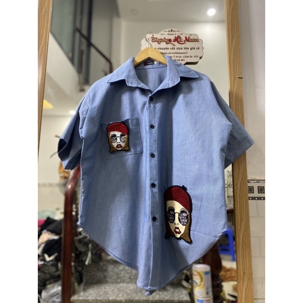 Áo jean bigsize 70-110kg