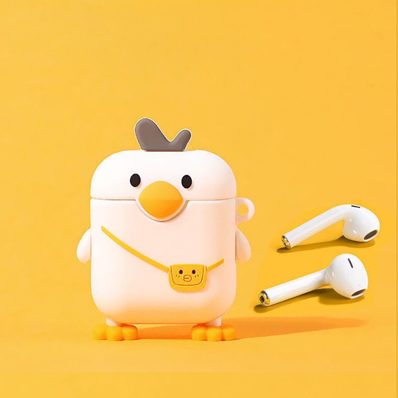 Ốp Bảo Vệ Hộp Đựng Tai Nghe Airpods 12 Tws Thiết Kế Xinh Xắn