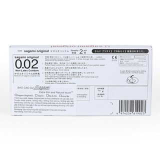 Bao cao su Sagami Original 0.02