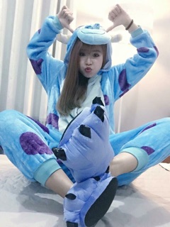 Pijama thú bông hình monster