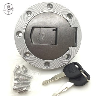 BỘ NẮP KHÓA BÌNH XĂNG MỘC ĐỘ GÒ TO CHO XE MÁY ĐỘ CLASSIC, CAFE RACER