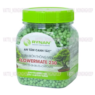 Phân Bón Tan chậm Rynan Flowermate 230 (Hũ 150g) - Chuyên dùng kích thích chồi mới cho hoa kiểng