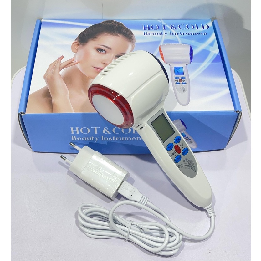 Búa Điện Di Nóng Lạnh Kết Hợp Ánh Sáng Sinh Học Dùng Trong Spa Giúp Trẻ Hóa Làn Da