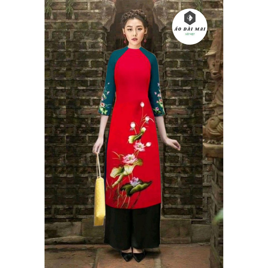 HMB-ÁO DÀI CÁCH TÂN MAY SẴN ĐỦ SIZE