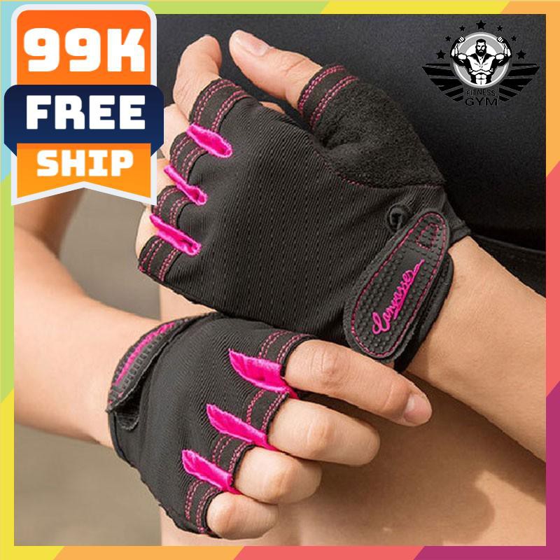 FREESHIP🎁 Găng tay tập gym nữ SP23 Canvassers ❤️ giá rẻ ❤️ Bao tay tập tạ nữ | hn & tphcm