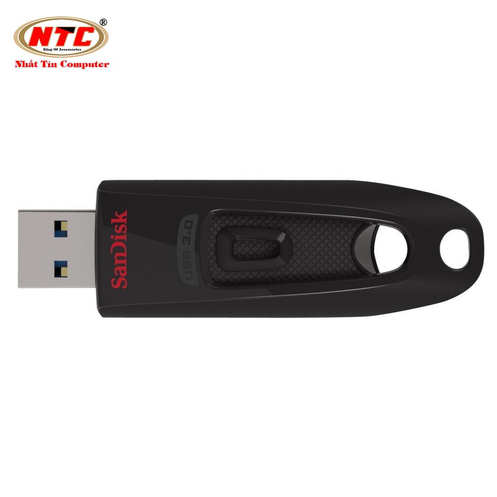 USB 3.0 SanDisk Ultra CZ48 32GB 100MB/s (Đen) - Nhất Tín Computer