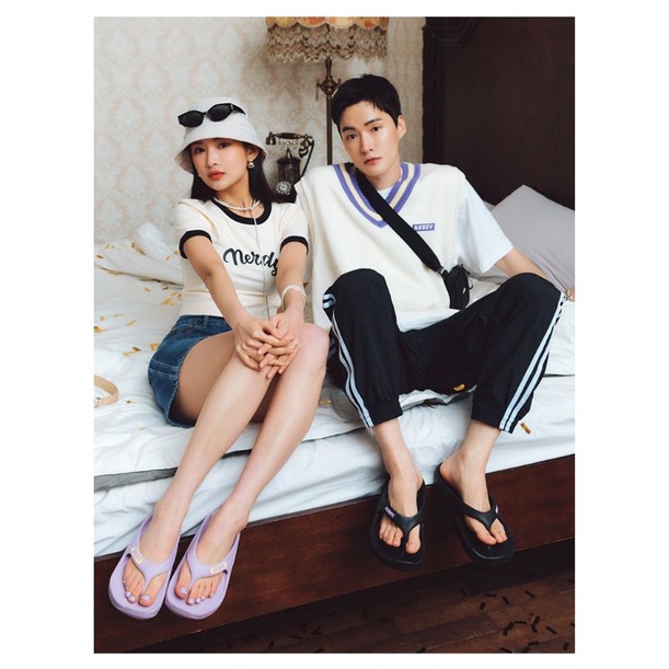 Dép xỏ ngón UNISEX hiệu Nerdy Hàn