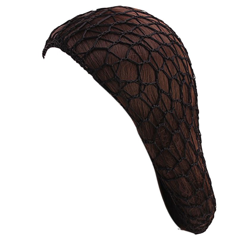 Mũ lưới trùm đầu màu trơn bảo vệ tóc khi ngủ cho nữ