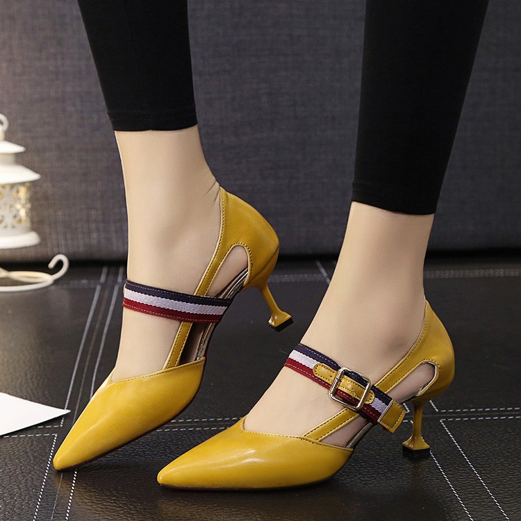 GIÀY CAO GÓT MŨI NHỌN 5CM- G123