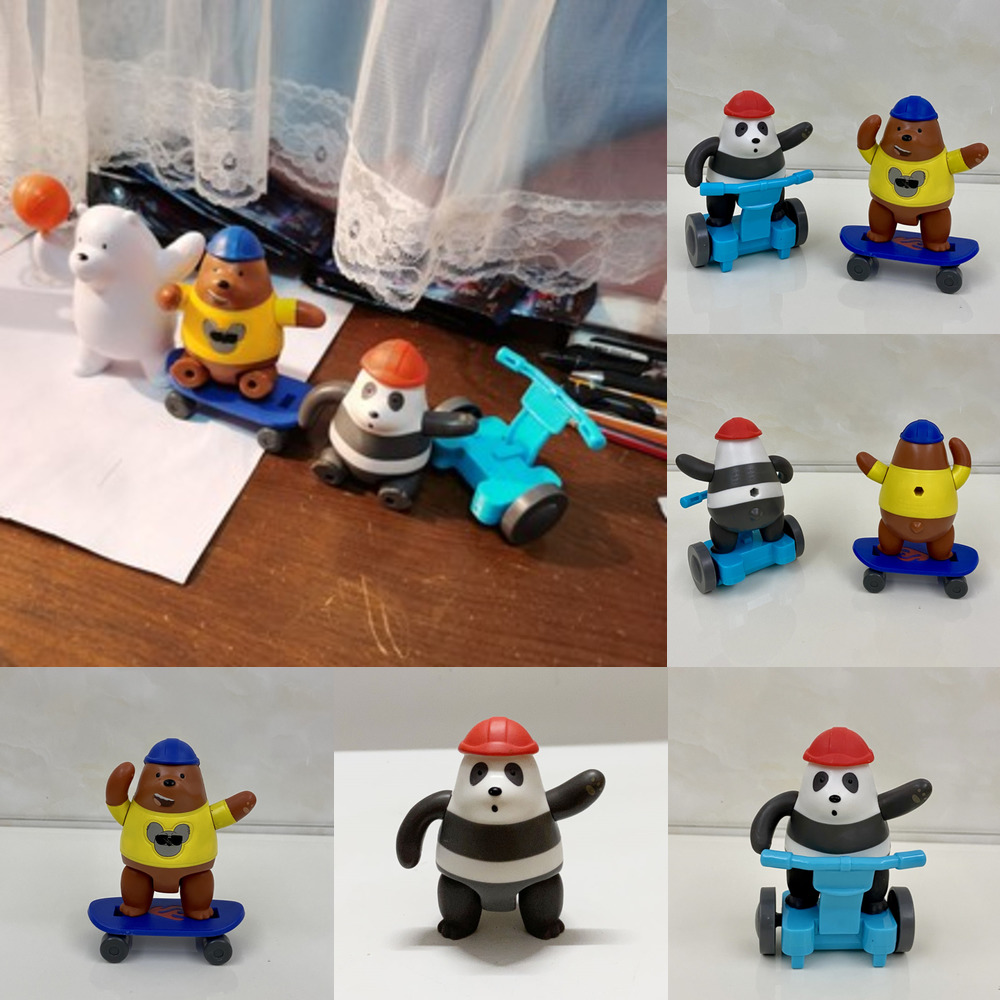 Mô Hình Gấu 8cm Trang Trí Đáng Yêu