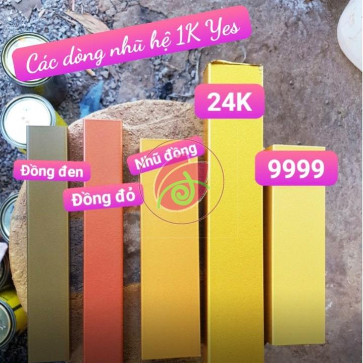 Sơn Nhũ Vàng 24K (Pha Dung Môi) 1K Yes Sơn sắt thép