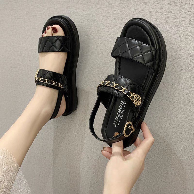 Dép quai hậu ChaneI xích quai sau