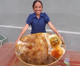 Bánh Tráng Sate Tỏi - ComBo 5 bịch