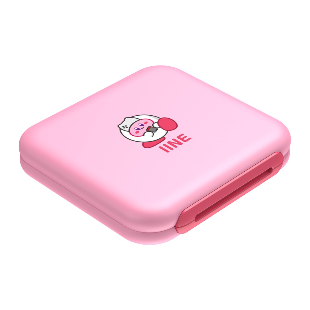 Hộp IINE chứa 12 thẻ trò chơi + 12 thẻ nhớ Kirby xinh xắn