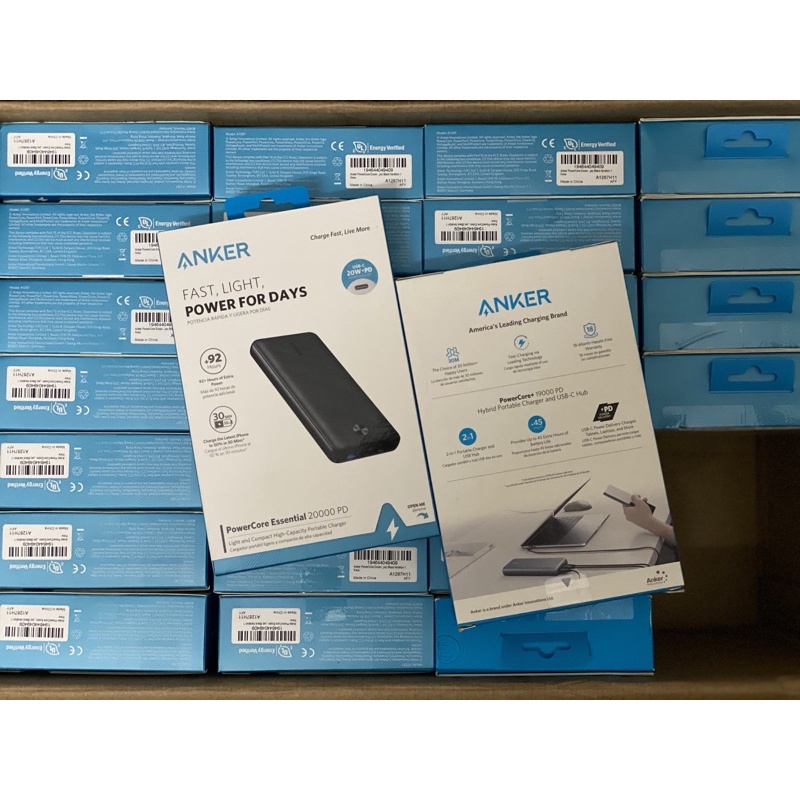 PIN SẠC DỰ PHÒNG ANKER POWERCORE ESSENTIAL 20.000MAH POWER DELIVERY - A1287