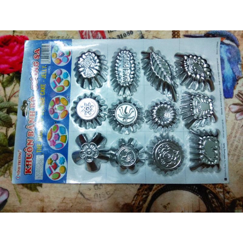 Khuôn bánh bò - sương sa