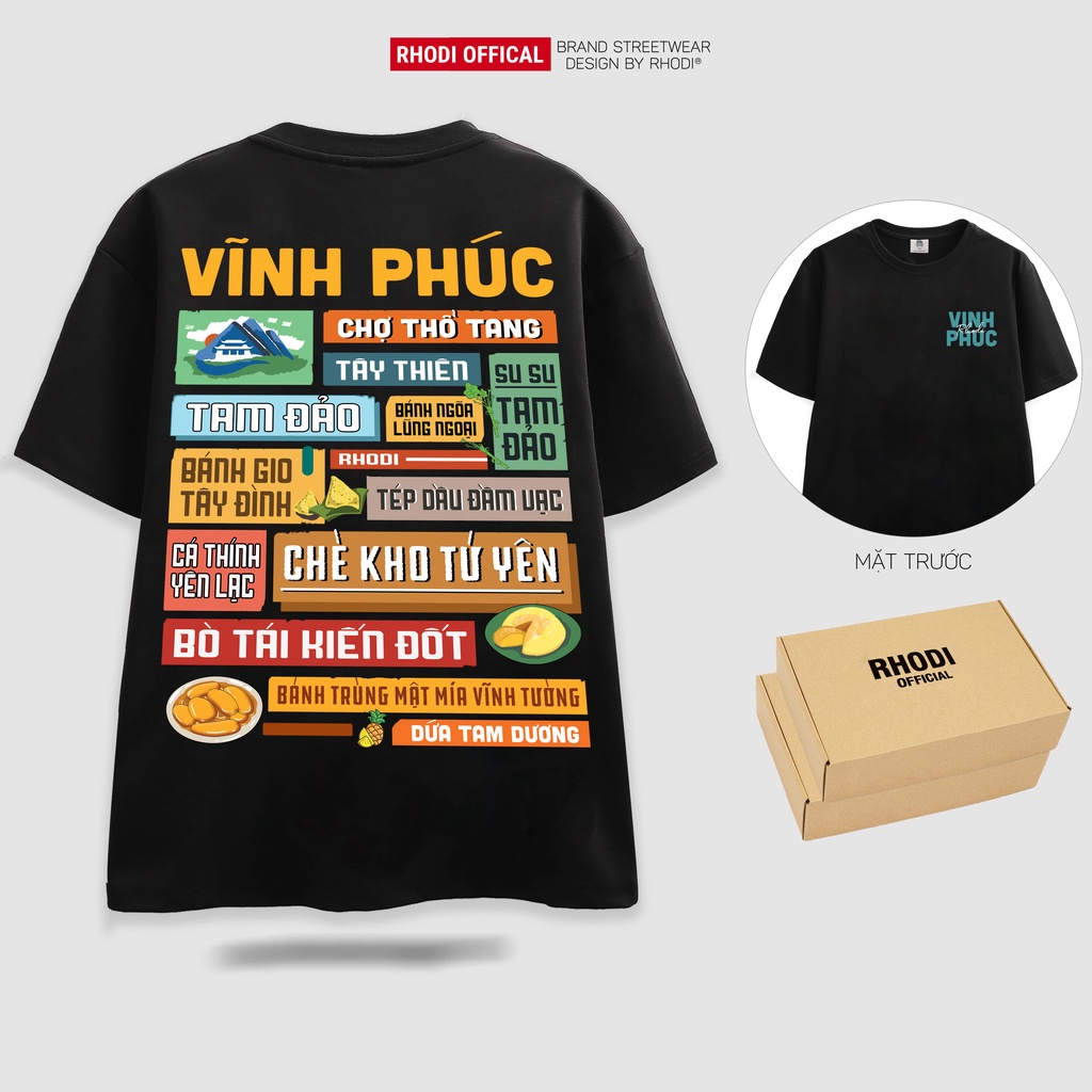 Áo phông local brand RHODI dáng tay lỡ unisex phong cách ulzzang nelly thế hệ genz VinhPhuc2