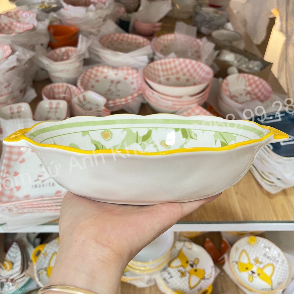 Tổng hợp Bát Đĩa Decor  Cúc Họa Mi  Chén Dĩa Dễ Thương Tô Sứ Bát Ăn Cơm Đẹp Cute Cao Cấp xinh yêu.