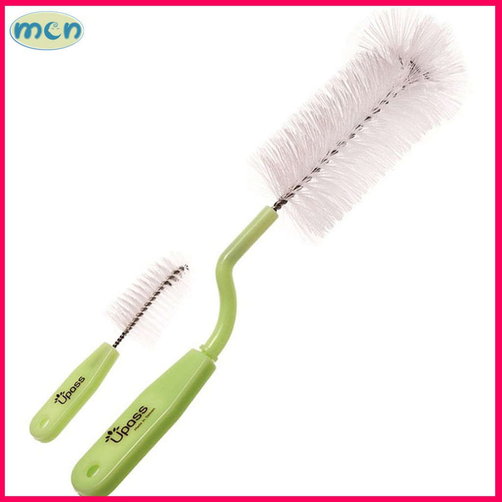 cọ bình sữa cho bé - 2 chi tiết - làm sạch toàn diện trong bình