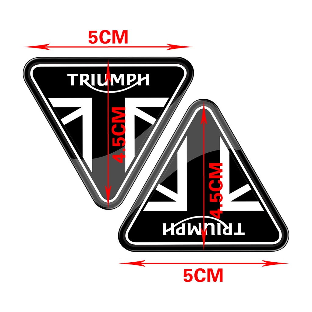 Miếng Dán Trang Trí Xe Mô Tô Trident 660 675 1050 Tiger 800 Bobber Daytona 67 Bằng Nhựa