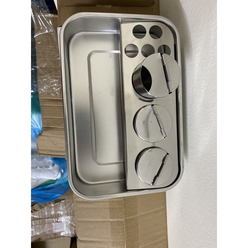 Bộ khay inox dùng trong y tế, spa ,thẫm mỹ viện