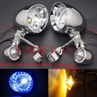 Đèn trợ sáng suzuki gz 150a 1 led, tặng kèm pass ốc vít