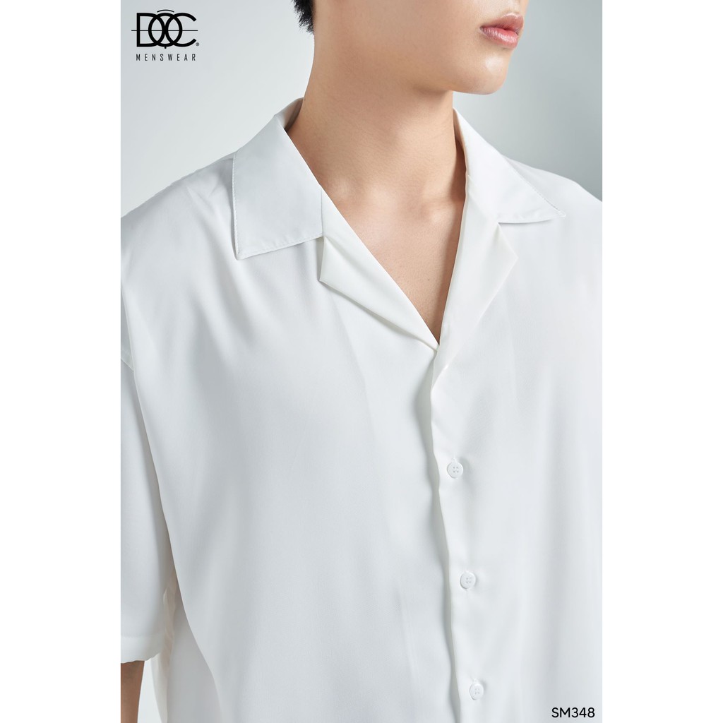 Áo Sơ Mi Nam Trơn Nhiều Màu Trẻ Trung Lịch Sự (CUBAN SHIRT) ĐỘC MENSWEAR - SM348