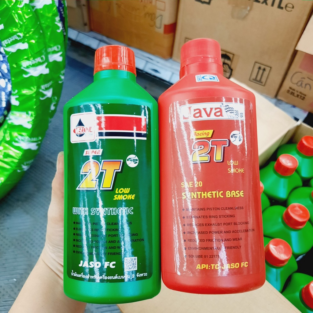 Nhớt thơm 2 Thì Xì po, Yaz Veloil Thái chai 500ml