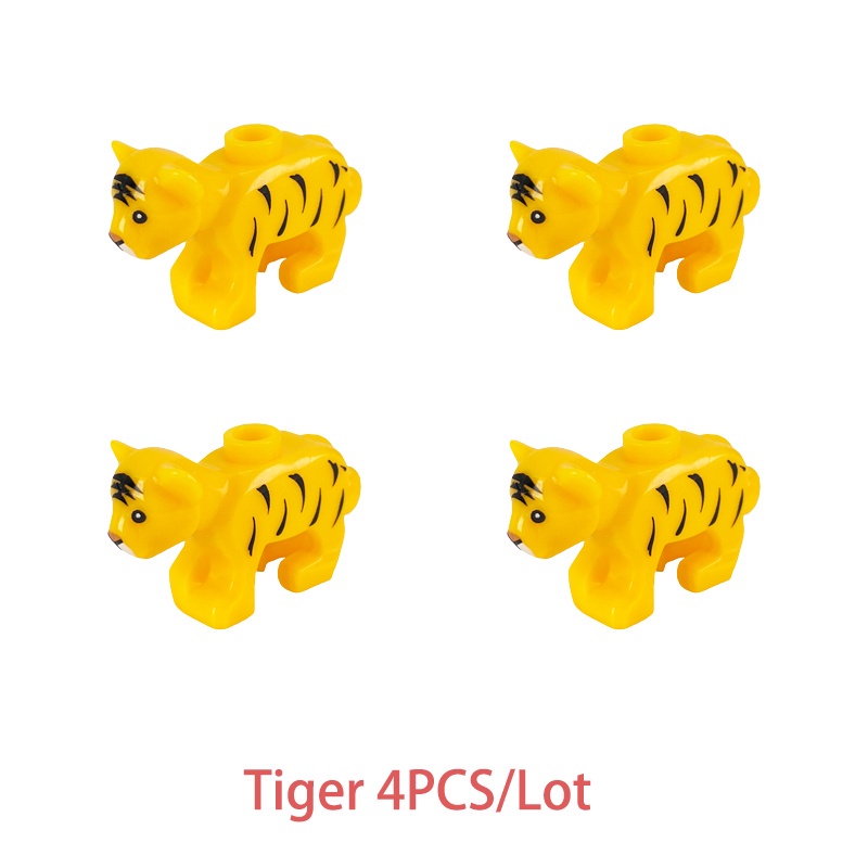 Bộ Đồ Chơi Lắp Ráp Hình Động Vật Xinh Xắn Dành Cho Bé